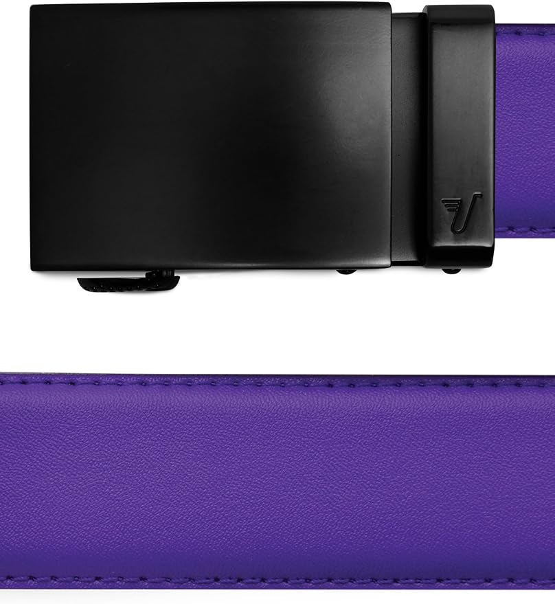 Mission Belt Men's Leather Ratchet Belt, 40mm Metal Collection