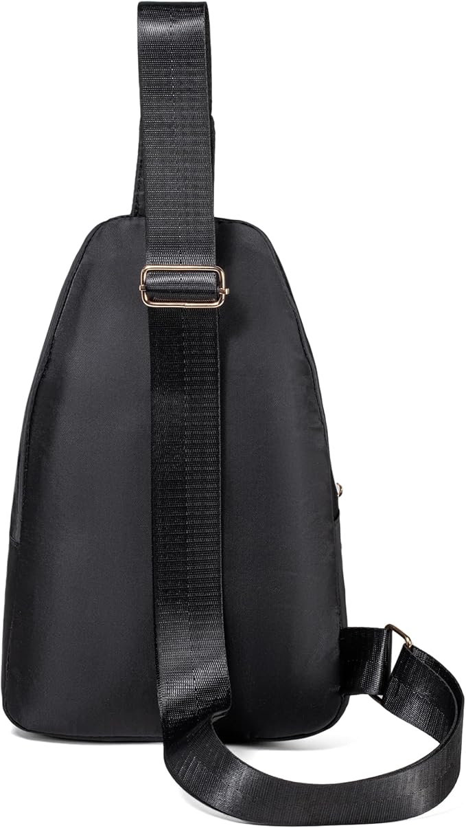 Banelu Small Sling Bag Crossbody Sling Backpack for Women, Chest Bag Daypack Cross Body Bag Fanny Pack for Outdoors Hiking