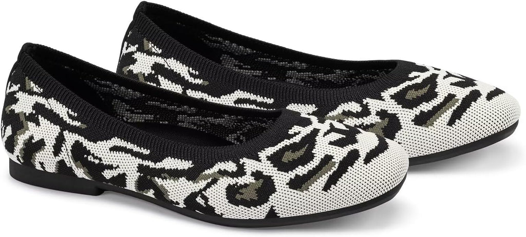 Frank Mully Women's Flats Square Toe Flats Comfortable Slip on Washable Ballet Flats Shoes for Women Dressy Work