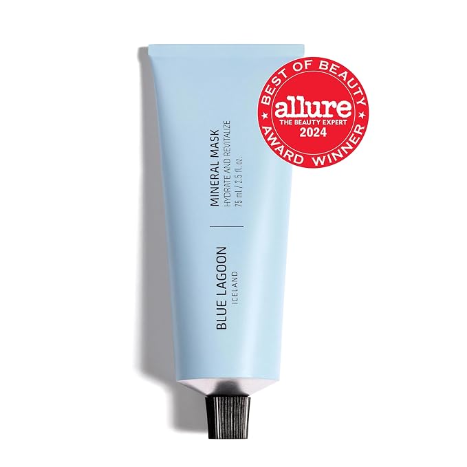 Blue Lagoon Skin Science - Hydrating Overnight Mineral Face Mask - Hydrating Face Mask - Overnight Mask - Moisturizing Face Mask - Overnight Mask - Bioactive Icelandic Skincare (2.5 fl oz | 75 ml)