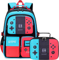 Boys Backpack Kids Bookbag Teens School Bag Luminous Game Large capacity bag