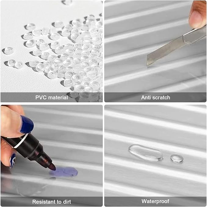 3 piece Clear Luggage Cover for Suitcase Tsa Approved Thicken PVC Plastic Suitcase Protector Cover for Baggage Travel Waterproof 20 24 28 inch