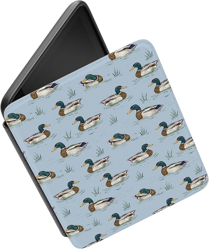 Casely Kindle Case | The Boyfriend Collection | Blue Mallard & Co. | Compatible with 7” Kindle Colorsoft and 7” Kindle Paperwhite (12th Gen 2024 Models)