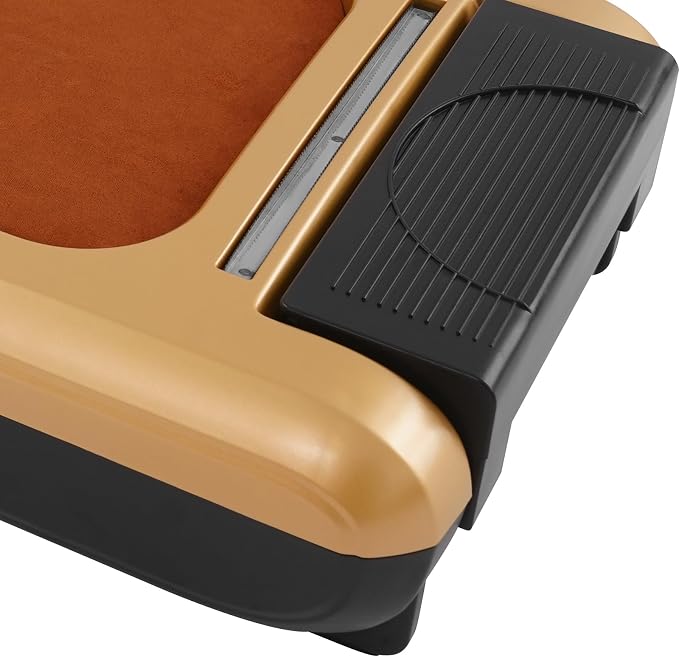 Automatic Shoe Covers Dispenser Machine,Foot-operated Shoe Film Machine with 3 Rolls Disposable Covers Non-slip Waterproof Shoe Wrapping Machine for Home, Offices, Factories,Shop,Gold