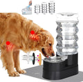 RIZZARI 9L Gravity Pet Water Dispenser with Filter for Large Dogs | Comfortable Elevated Design,Cleaner Drinking Surface,Busy Pet Owner Friendly,Indoor Everyday Use,Easy Daily Maintenance