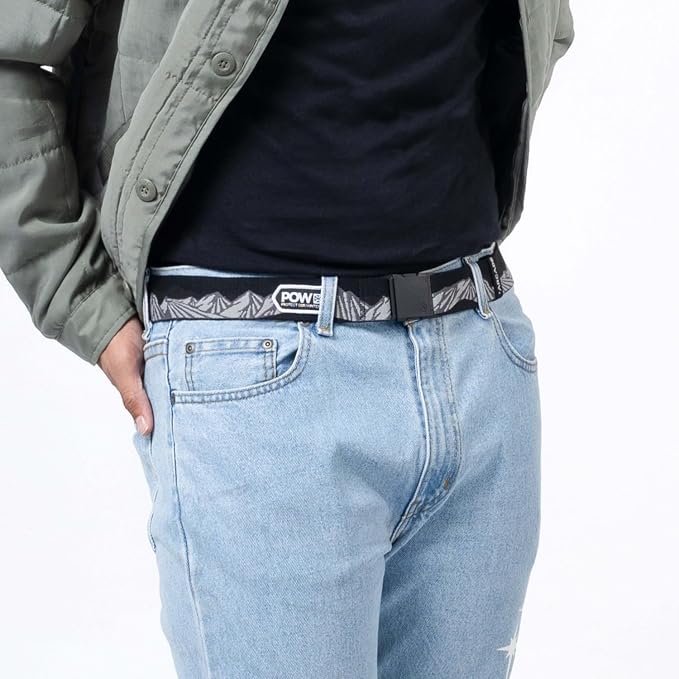 Arcade Belts A2 Unisex Adventure Belt: Heavy Duty Stretch, Metal Free Buckle