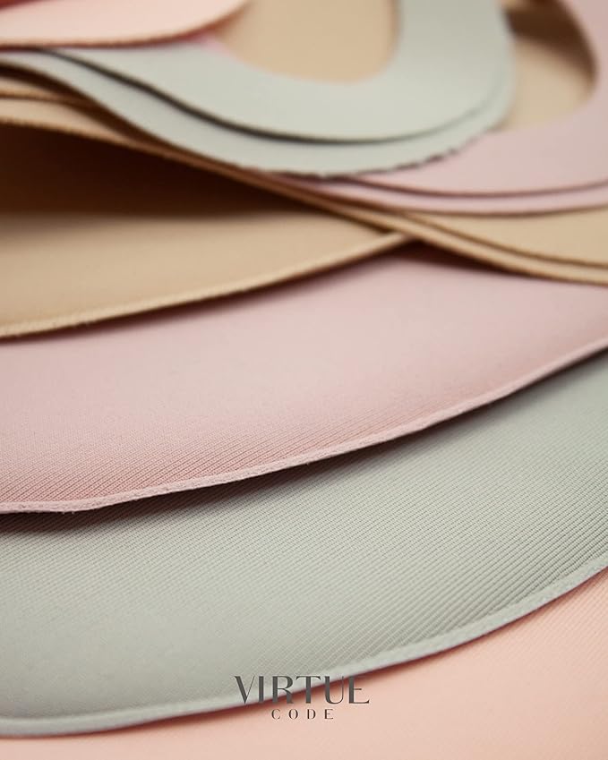 Virtue Code Second Skin Cloth Face Mask Pack. 4 Buttery Soft Masks Washable Fabric
