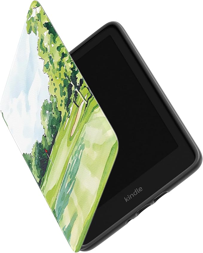 Casely Kindle Case | Clubhouse | Tee Time | Compatible with 7” Kindle Colorsoft and 7” Kindle Paperwhite (12th Gen 2024 Models)