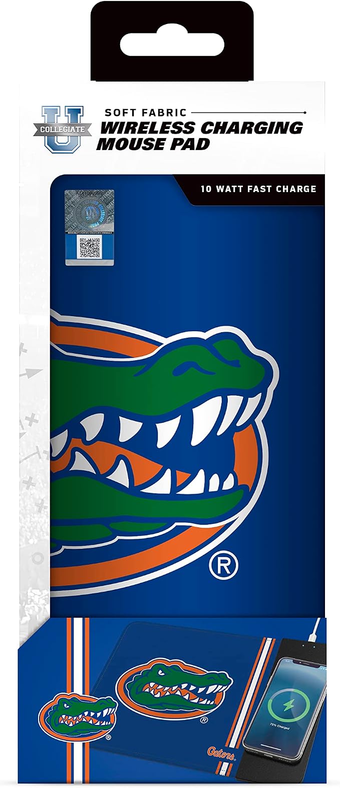 SOAR NCAA Unisex Cell Phone Wireless Charging Mouse Pad