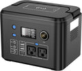 powkey Portable Power Station 350W, 260Wh/70,000mAh Backup Lithium Battery, 110V Pure Sine Wave Power Bank with 2 AC Outlets, Portable Generator for Outdoors Camping Travel Hunting Emergency