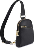INICAT RFID Blocking Sling Bag, Anti Theft Crossbody Bag for Women Compact Travel Purses Vegan Leather