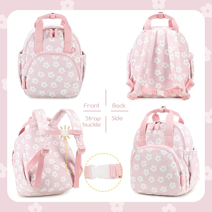 Bluboon Toddler Backpack for Girls Boys 2-4 Cute 12" Preschool Kindergarten Backpacks Kids Daycare Bags School Trave, toddler girl gifts, 3 Year Old Girl Gifts