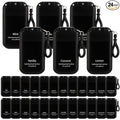 Loopeer 24 Pack Mist Hand Sanitizer Spray with Keychain Fathers Day Men Gifts Bulk Mini Hand Sanitizer 1oz Travel Size Scent Variety Pack for Backpack Employee Appreciation Gift for Team Coworker