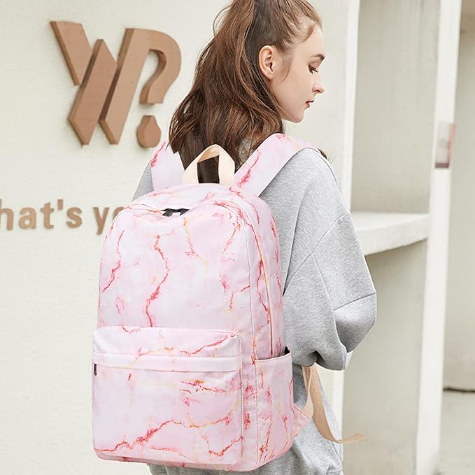 LEDAOU Backpack for Girls School Bag Kids Bookbag Teen Backpack Set Daypack with Lunch Bag and Pencil Case | Kids, Bookbag, Daypack, with Lunch Bag, and Pencil Case