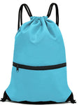HOLYLUCK Drawstring Backpack Bag Sport Gym Sackpack