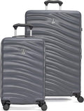 Travelpro Maxlite Air V2 Hardside Expandable Luggage, 8 Spinner Wheels, Lightweight Hard Shell, TSA lock, Shadow Grey, 2-Piece Set (20/28)