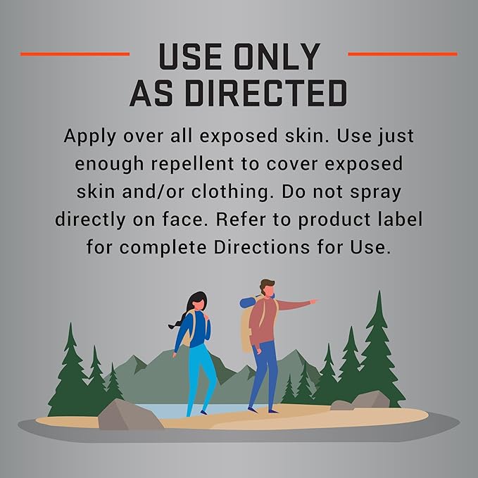 Repel 100 Insect Repellent, 4 Ounces, With DEET, 10-Hour Protection Long- Lasting Insect Repellent Pump Spray Repels Mosquitoes, Ticks, Gnats, Biting Flies, Chiggers And Fleas, 6 Pack