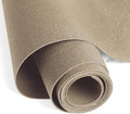 WochiTV Shelf Liner for Cabinets, Drawer Non Adhesive Non Slip Foam Mat for Kitchen, Pantry, Bathroom, Cupboard, Garage, Closet, Shelves, Drawer, Tool Box, Tan 23.6 x 236 inches