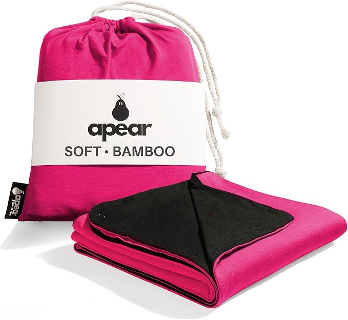 16-in-1 Compact Travel Blanket with Bag – Reversible, Ultra Soft Bamboo Airplane Blanket with Hidden Pocket – Packable for Flights & Travel Essentials (Semi-Weighted, Double Layer)