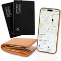 2Pack Wallet Tracker Air Card Tag Tracker Card Ultra Slim 0.07in, IP68 Waterproof Travel Credit Card Design Works with Find My for Wallets, Keys, Luggage,Bags