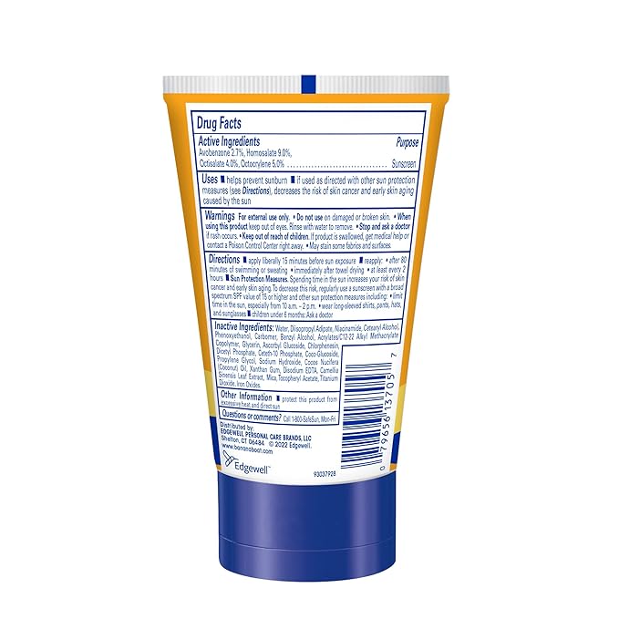 Banana Boat Protection + Vitamins Face Sunscreen Lotion SPF 50 | Travel Size Sunscreen for Face, Moisturizing with Vitamin C & Vitamin B3 Niacinamide, SPF 50 Sunblock Lotion, Fragrance Free, 2Fl Oz