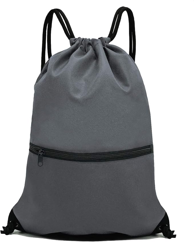 HOLYLUCK Drawstring Backpack Bag Sport Gym Sackpack
