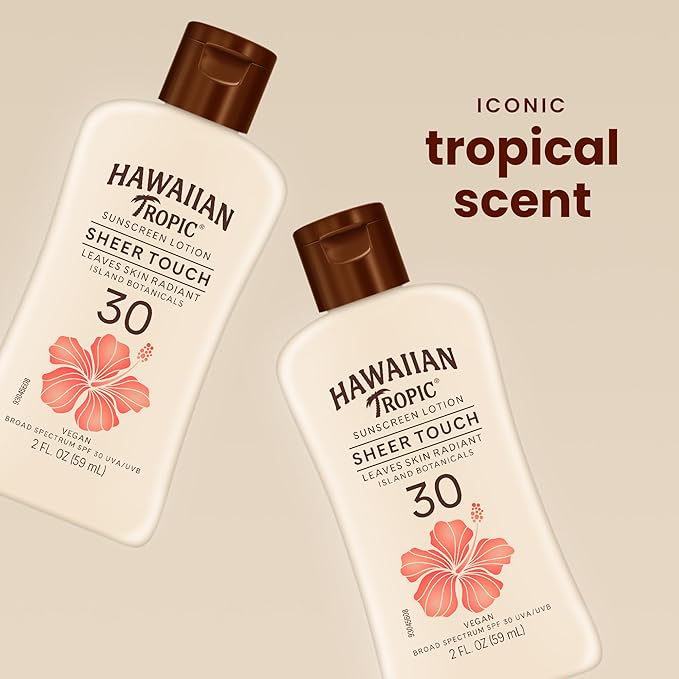 Hawaiian Tropic Sheer Touch Lotion, SPF 30, 2oz (Pack of 12)