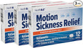 HealthA2Z® Motion Sickness Relief | Dimenhydrinate 50mg | Antiemetic | Prevents Nausea, Vomiting & Diziness | for Children & Adults (36 Counts (Pack of 3))