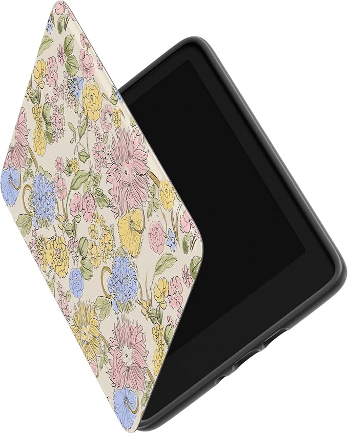 Casely Kindle Case | Prairie Blooms | Pastel Floral | Compatible with 7” Kindle Colorsoft and 7” Kindle Paperwhite (12th Gen 2024 Models)