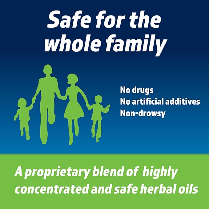 MotionEaze Non-Drowsy Motion Sickness Relief - All Natural Drug Free Formula - Made in The USA - 5ml Bottle - Fast Relief for Motion Sickness from Cruises, Cars, Planes