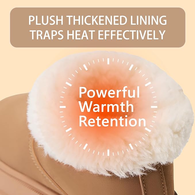 Heated Boots for Women & Men, Waterproof Winter Heated Shoes with 3500mAh Rechargeable Battery, 3-Level Warming, Electric Foot Warmer for Indoor & Outdoor Use, Heated Slippers for Woman