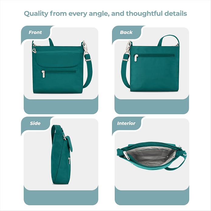 Travelon Anti-Theft Classic Mini Shoulder Bag