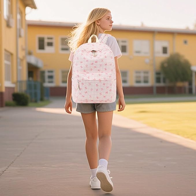 LEDAOU Backpack for Girls School Bag Kids Bookbag Teen Backpack Set Daypack with Lunch Bag and Pencil Case | Kids, Bookbag, Daypack, with Lunch Bag, and Pencil Case