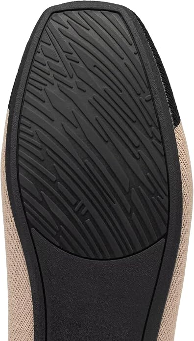Frank Mully Women's Flats Square Toe Flats Comfortable Slip on Washable Ballet Flats Shoes for Women Dressy Work