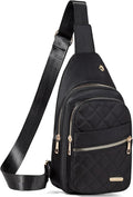 Banelu Small Sling Bag Crossbody Sling Backpack for Women Trendy, Small Fanny Pack Cross Body Bag Hiking Traveling Backpack