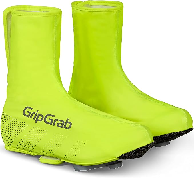 GripGrab Ride Waterproof Road Bike Cycling Overshoes Thin Windproof Adjustable Bicycle Rain Protection Shoe Covers