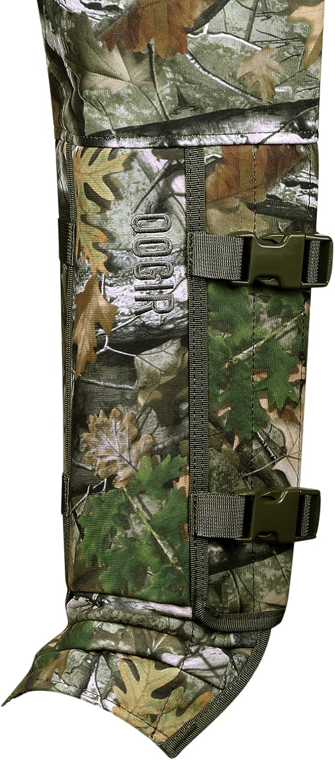 QOGIR Snake Guard Protection Chaps: Snake Bite Protection for Ankle to Thigh Snake Chaps, Waterproof Snake Gaiters