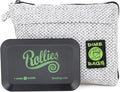 Dime Bags All-in-One Padded Pouch with Accessory Tray & Smell/Spill Proof Pocket, Protective Case for Glass Storage & Travel