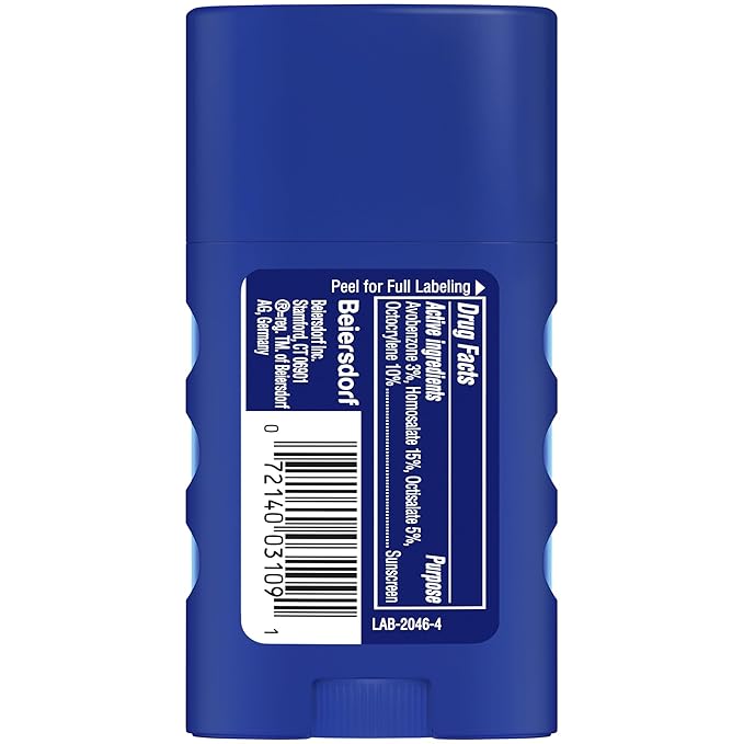Coppertone Sport Sunscreen Stick SPF 40, Stick Sunscreen for Face and Body, Water Resistant, Travel Size, 1.5 Oz (Pack of 2)