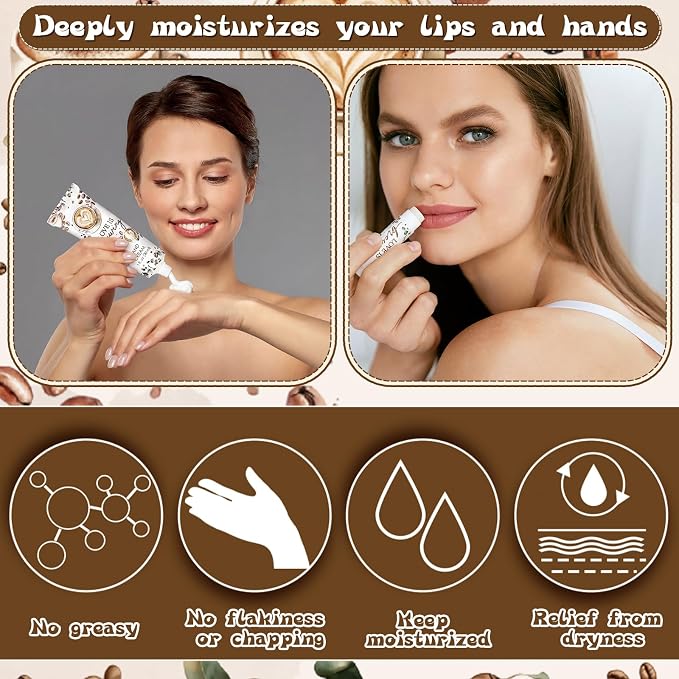 Loopeer 30 Sets Love Is Brewing Bridal Shower Hand Cream and Lip Balm Gift Bridal Shower Party Favors Thank You Gift for Guest Travel Size Wedding Party Supplies (Rose Scent)