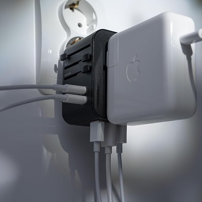 Matador Global Travel Adapter - International Power Adapter for 170+ Countries; Fast Charging Travel Charger for Multiple Devices; Universal Power Adapter, Type G C E H