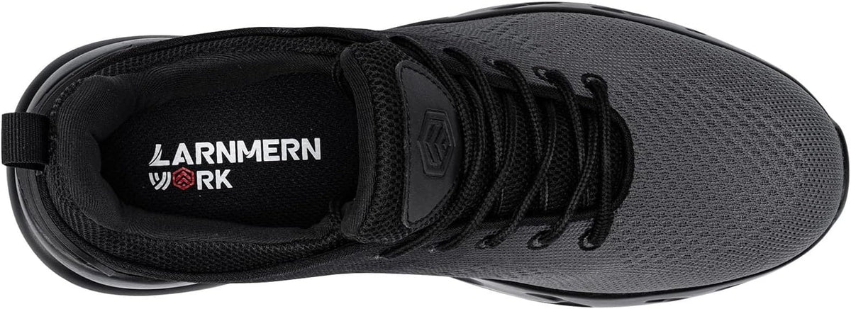 LARNMERN Men Chef Non Slip Waterproof Work Shoes Slip-on | Anti Slip Water Resistant Kitchen Shoes Restaurante Food Service Water Proof Walk Sneaker Zapatos Trabajo Antideslizantes