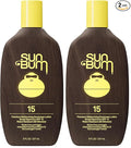 Sun Bum Sunscreen Lotion, SPF 15, Broad Spectrum | Vegan Formula | Hawaii Compliant | With Vitamin E | 8 oz Pack of 2
