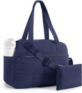 LIGHT FLIGHT Personal Item Travel Bag, Lightweight Gym Bag for Women, 20L Weekender Bag with Toiletry Pouch, Carry on Overnight Dance Bag, Navy Blue