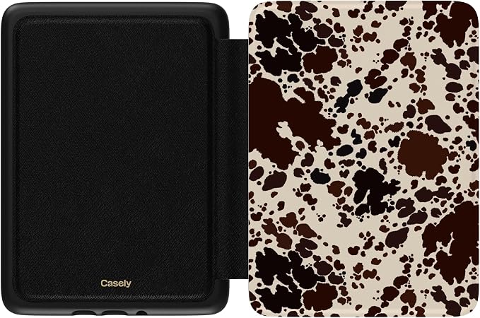 Casely Kindle Case | Cowgirl Envy | Cow Print | Compatible with 7” Kindle Colorsoft and 7” Kindle Paperwhite (12th Gen 2024 Models)