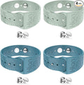 Motion Sickness Bracelets Wristband Sea Sickness for Adult Kids & Pregnant Women, Acupressure Anti Nausea Wristbands for Car Sea Air Cruise Travel Sickness, Relief Motion/Morning Sickness-2 Pairs