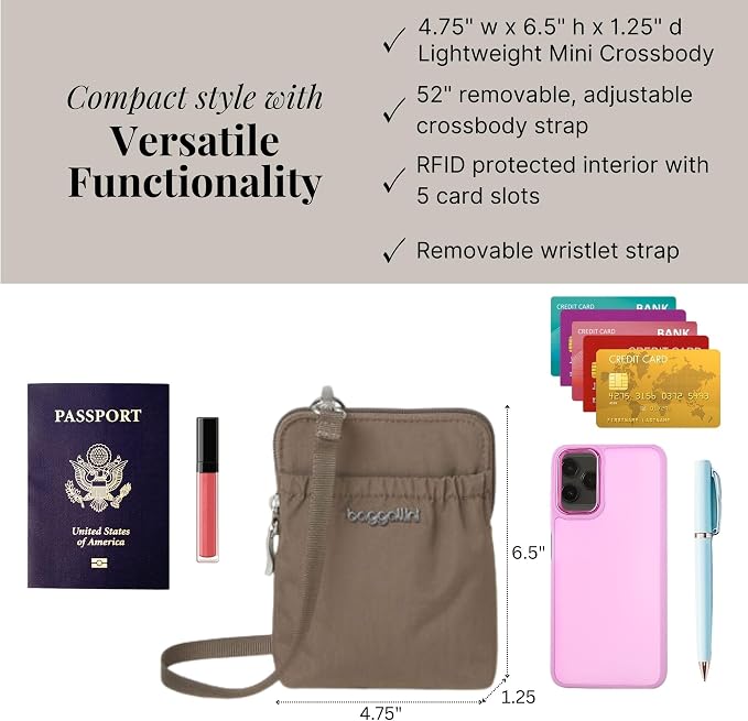Baggallini RFID Bryant Pouch