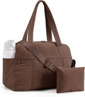 LIGHT FLIGHT Personal Item Travel Bag, Lightweight Gym Bag for Women, 20L Weekender Bag with Toiletry Pouch, Carry on Overnight Dance Bag, Coffee