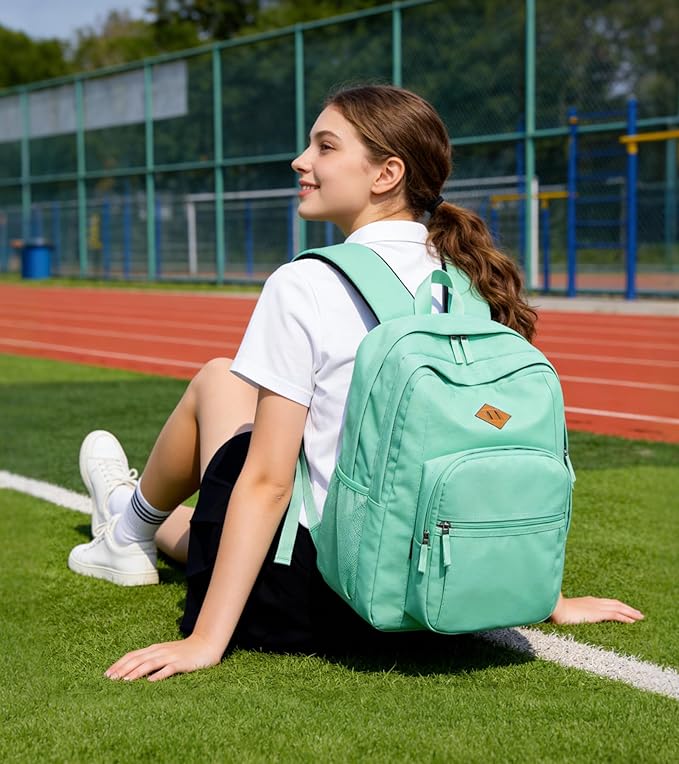 abshoo Classical Basic Travel Backpack For School Water Resistant Bookbag | For School, For School