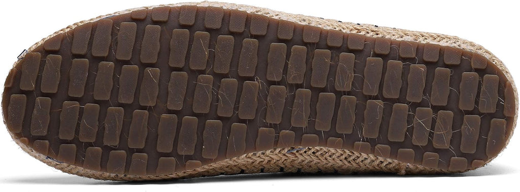 CASMAG Men's Fashion Casual Canvas Espadrille Slip-on Shoes Loafers